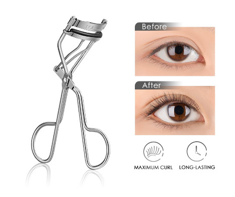 Focallure Warping Comb Eyelash Curler Lasting Curl Natural Effect Portable Eye Makeup Tool