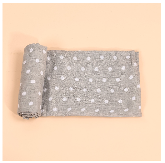 HappyFlute 1Pcs Baby Muslin Swaddle Cotton Summer Baby Blanket 120x110cm S19