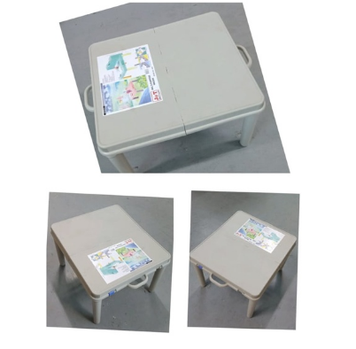 Plastic Portable Folding Table for Outdoor/Indoor Use