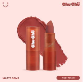 Chu Chu Beauty Matte Bomb in Nude Affair