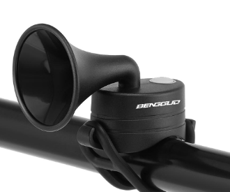 120 Db Waterproof Electric Bike Horn Bell Cycling Handlebar Ring Alarm Bell Loud Electric Bike Horn Type-C Rechargeable