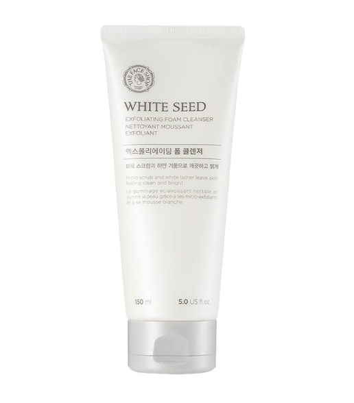 The Face Shop White Seed Exfoliating Cleansing Foam