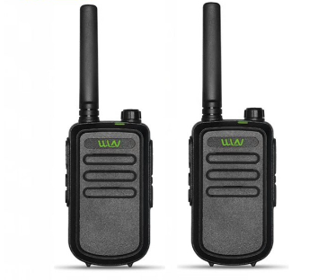 Wln Kd-C10 5W 16 Channel UHF 400-470MHz Two-Way Walkie Talkie Radio Set Of 2