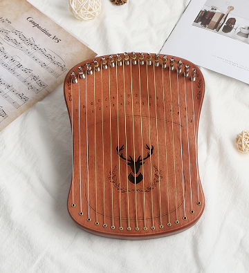 17 Strings Harpika Lyre Harp Easy to learn Musical Instrument