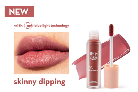 Happy Skin Dew Cooling Lip & Cheek Tint in Skinny Dipping