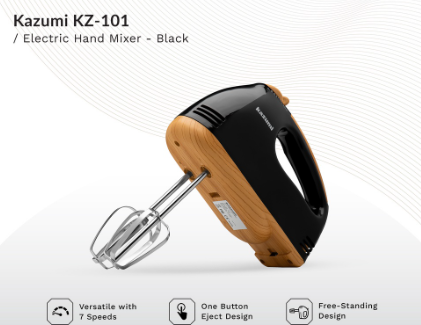 Kazumi KZ-101 Electric Hand Mixer