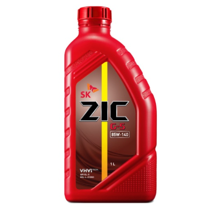 SK ZIC G-5 85W-140 1 Liter Premium Manual Transmission Automotive Gear Oil