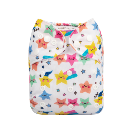 Alva Baby Cloth Diapers Washable Pocket Nappy Diaper for Newborn Without Insert N20