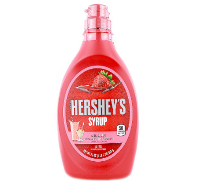 Hershey's Syrup  Strawberry Flavor 623g
