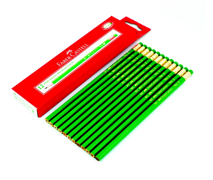 Faber-Castell Green Pencil 12PCS/BOX