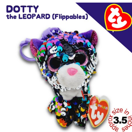 TY Key Clips-Chains Bag Charm Hanging Plushie Stuffed Toy Collection 1 PCC1