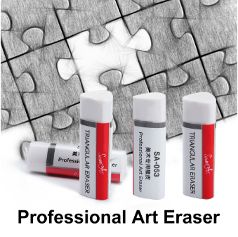 SeamiArt 1 Pc. Trigonal Rubber Pencil Eraser Professional Art Eraser School Office Stationery Art Tools