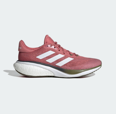 Adidas Running Supernova 3 Vegan Running BOOST Shoes Women Red HQ1809
