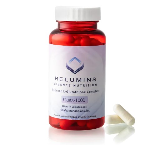Relumins Advance Nutrition Gluta 1000 Reduced L-Glutathione Complex 60 Capsules