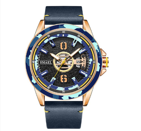 SMAEL Top Brand Luxury Mens Watches Military Sport Wrist Watch Waterproof Luminous Quartz Watch Men Calendar Clock M2