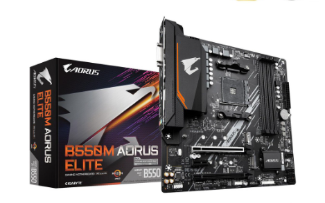 GIGABYTE B550M AORUS ELITE mATX Motherboard
