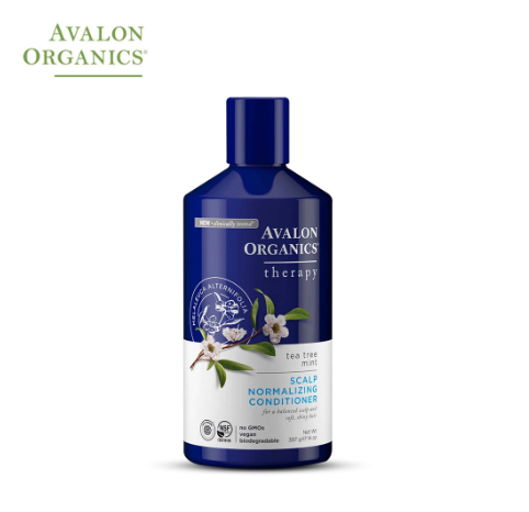 Avalon Organics Scalp Normalizing Tee Tree Mint Conditioner 14Oz