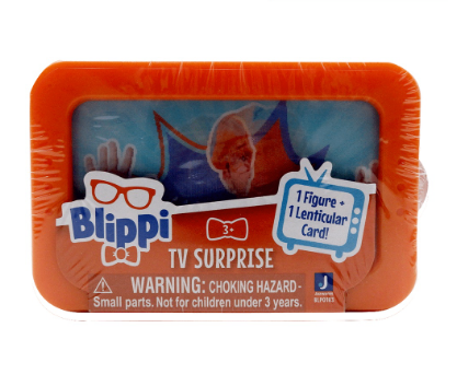 Blippi TV Surprise Orange Blind Figure
