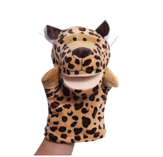 Animal Hand Puppet Cartoon Plush Toys Educational Pretend Telling Story Doll Kid Gifts 013