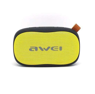 Awei Y900 Wireless Portable Bluetooth Speaker Super Bass with Built in Microphone Yellow Black