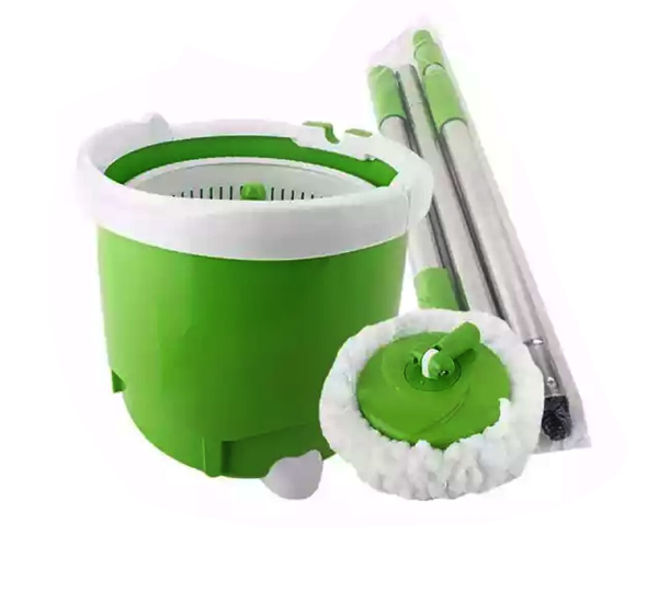 3M Scotch Brite Green Single Spin Mop Compact / Clean / 100% Microfiber Single Bucket for Washing