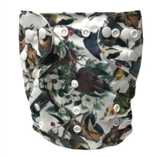 Washable Organic Baby Cloth Diaper with 1 Piece 3-Layer Insert S16