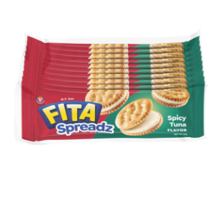 Fita Spreadz Sandwich Crackers Spicy Tuna 25g x 10's