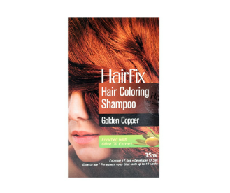 HAIRFIX Golden Copper Hair Color Shampoo 35ML