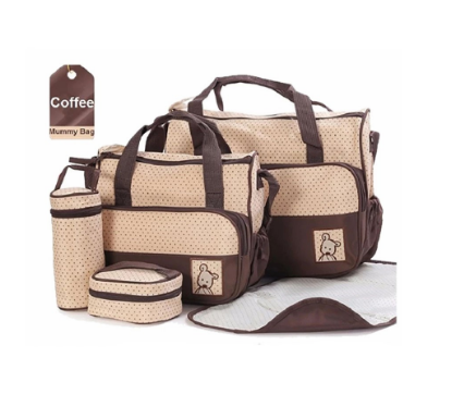 MOMMY AND BABY BAG 5 in 1 Baby Diaper Mommy travel bag