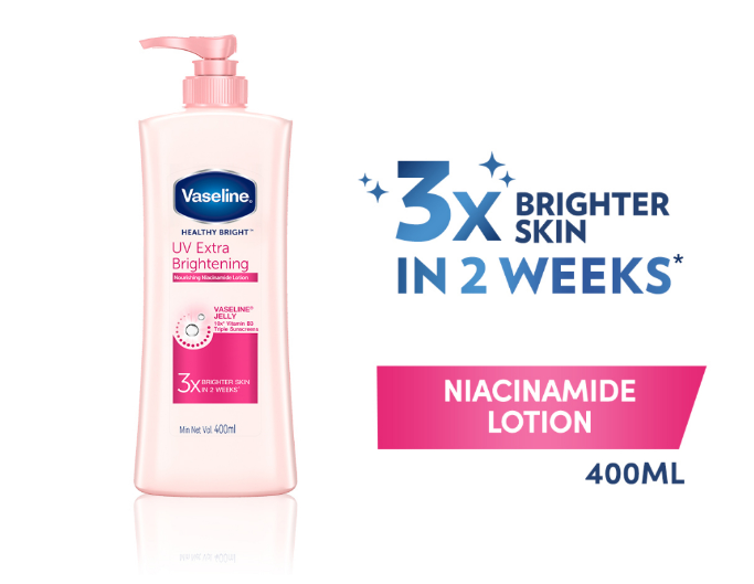 Vaseline Healthy Bright UV Extra Brightening Lotion 400ML