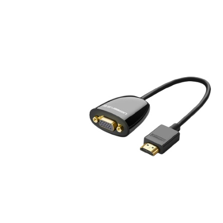 UGREEN HDMI Male to VGA Female Converter without Audio for Notebook Laptop Macbook Chromebook - PH