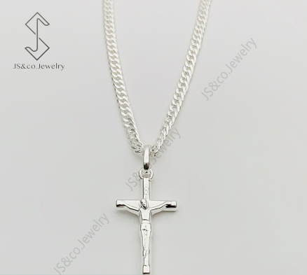 JS&CO jewelry 925 Silver Pendant Necklace For Women