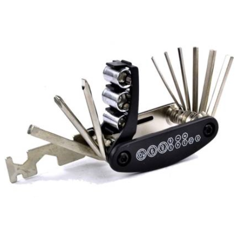 16 in 1 Pocket tools for Motorcycle/bicycle