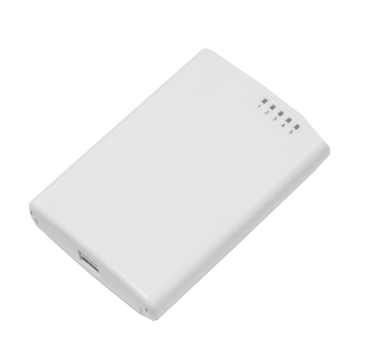 MikroTik PowerBox - 5-port Outdoor Router - with 24V Passive POE OUT for Litebeam, Powerbeam