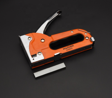 Harden 620802 4-8mm Staple Gun (Professional) 3 Way Steel Heavy Duty Hand For Wood Working