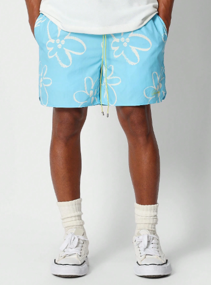 SUMWON Nylon Swim Short With Graphic