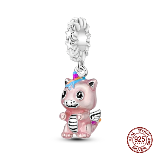 New Arrivals 925 Silver Life Tree Pendants Feather Planet Trunk Travel Girl Charms Beads Fit Original Pandora Charms Bracelet Women DIY Jewelry 0021