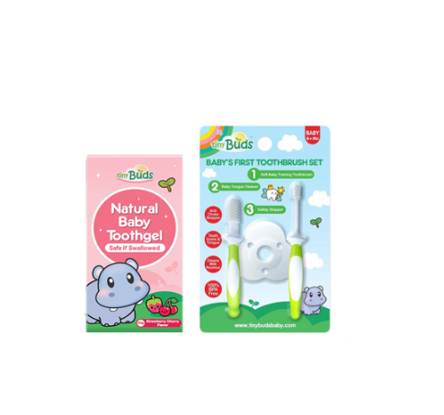 Tiny Buds First Toothbrush & Toothgel Set