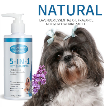 Vet Remedy 5 In 1 Anti Itch, Parasite And Odor Shampoo 250ml