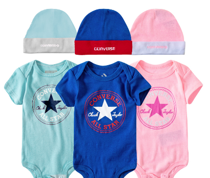 0-12M Baby Bodysuit Boys and Girls Short Sleeve Fashion Simple Sun Protection Set