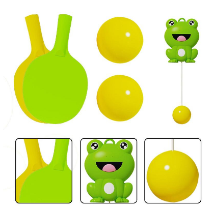 Pingpong Toys set Table Tennis set for Door Frame Improve Concentration For Kids free 3pcs balls