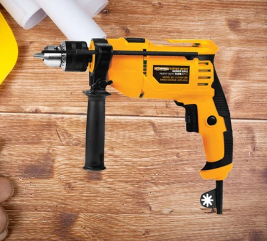 Yojimbo Impact Drill with Reverse 13 mm 850W (Yellow)