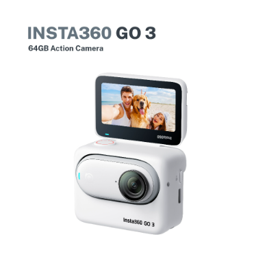 Insta360 GO 3 (64GB) Tiny and Lightweight Action Camera