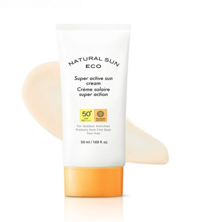 The Face Shop Natural Sun Eco Super Active Sun Cream SPF50+PA++++