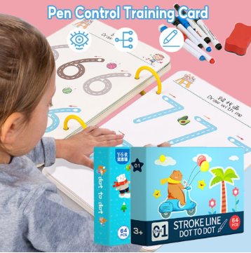 Magic Tracing Workbook Preschool Educational Toys for Kids Preschool Logical Thinking Training Books