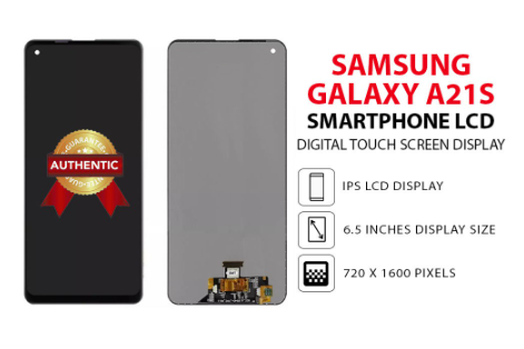 Smartphone LCD for Samsung Galaxy A21s Digital Touch Screen Display Frame Assembly