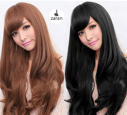 Long Curly Wavy Synthetic Lace Front Wig Copslay Full (zaran)