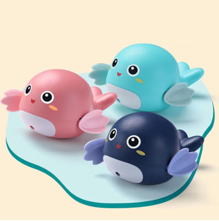 Alphar Toys Toys bath toys for baby dolphin shape toddler toys Swimming Toys For Kids