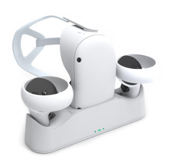 Kiki. VR Headset Charging Dock Station with USB-C Charging Cable for Oculus Quest 2