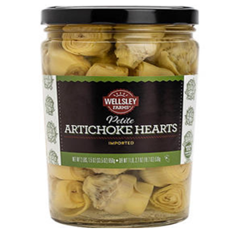 Wellsley Farms Petite Artichoke Hearts 950g